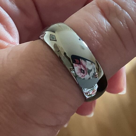 Stainless Steel men bang ring New without tag Size US 12 - Picture 1 of 9